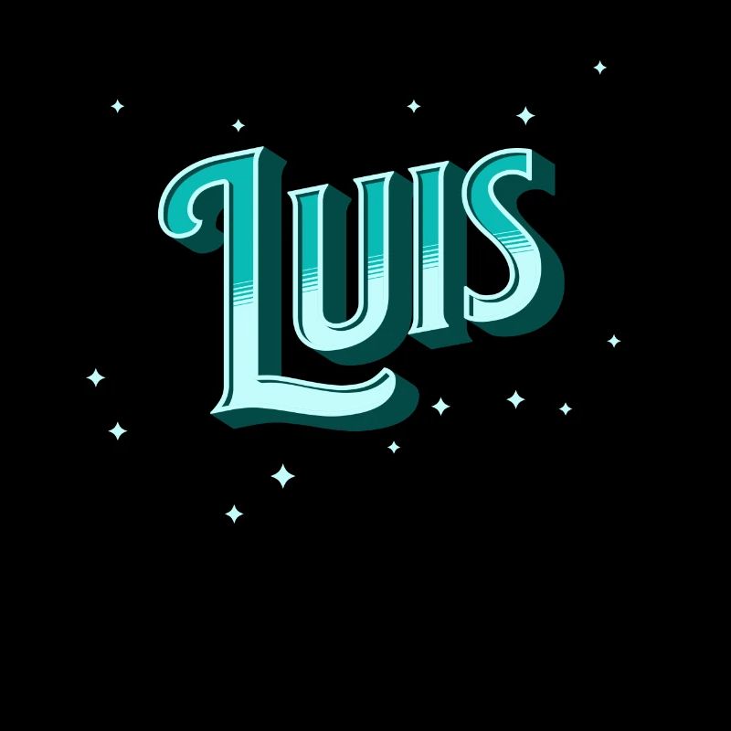 Luis name personalized