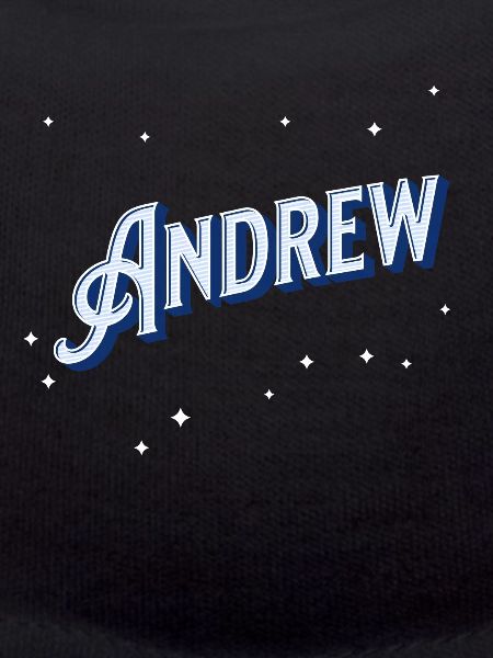 Andrew names personalized
