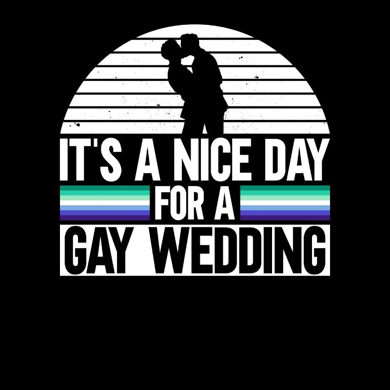 Es ist ein schöner Tag für eine schwule Hochzeit