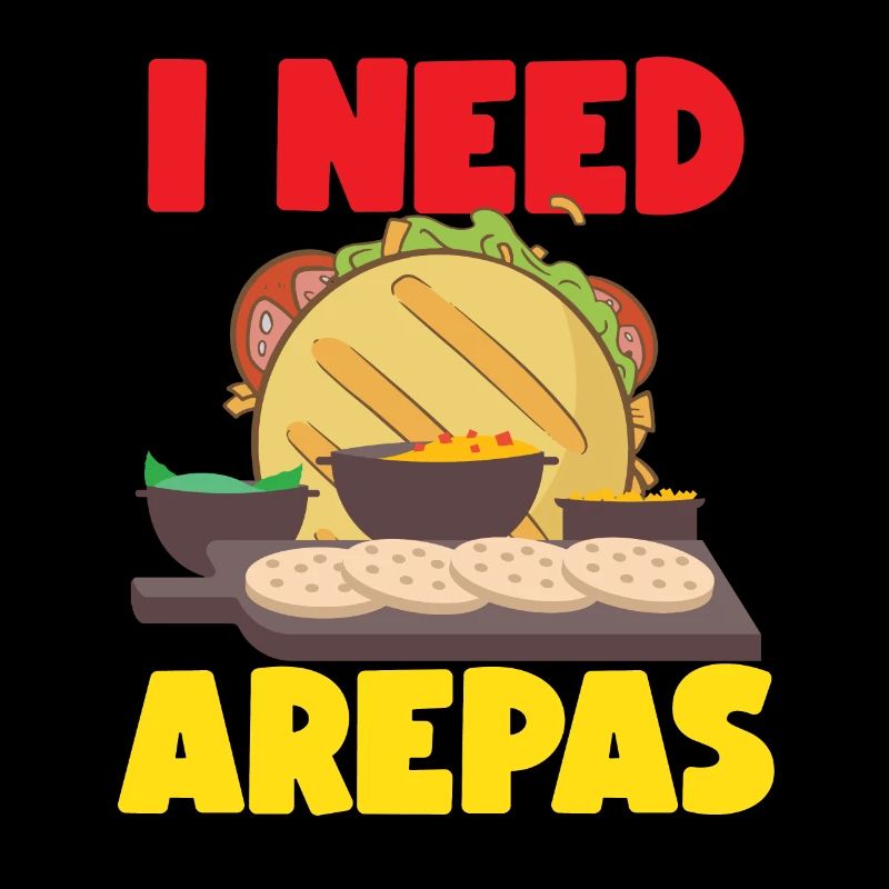 Ich Brauche Arepas Venezuela Kolumbien
