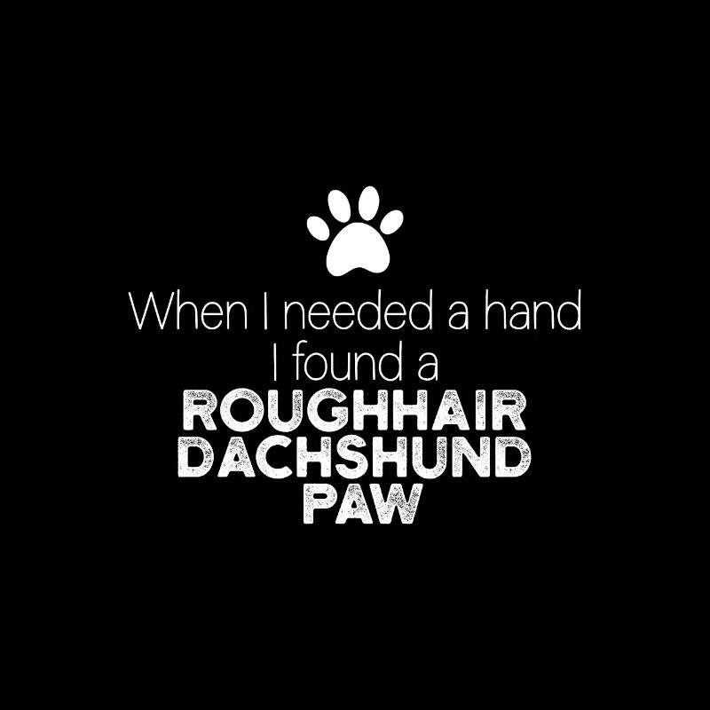 Hand Rough-haired Dachshund Paw