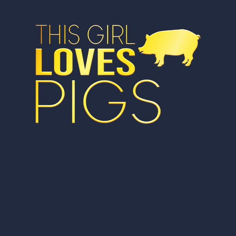 Mädchen Schwein Spruch