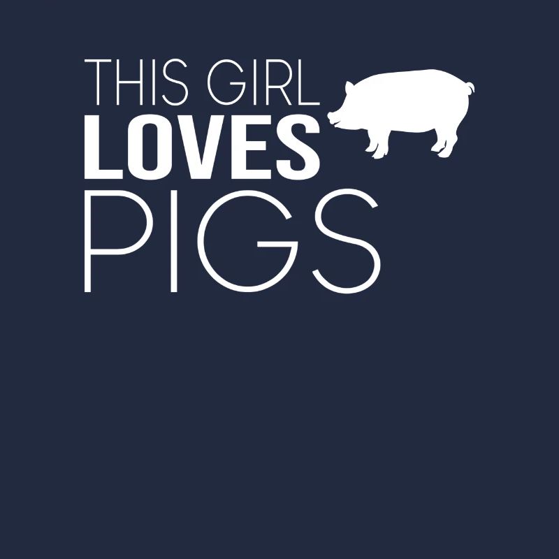 Mädchen Schwein Spruch