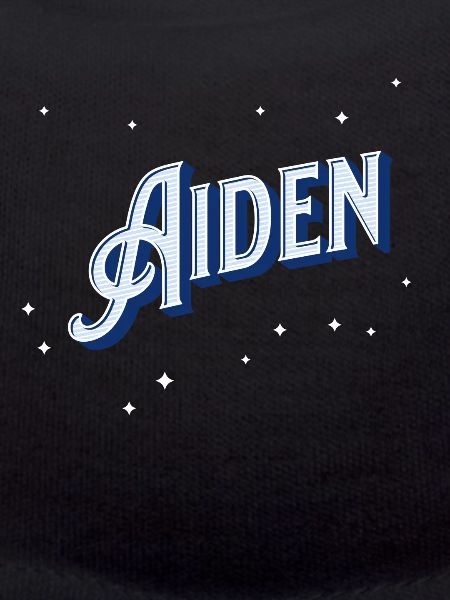 Aiden names personalized