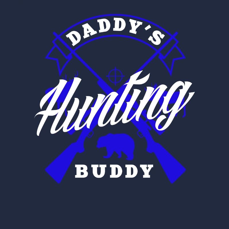Kinder Junge Papa's Jagd Kumpel Sohn