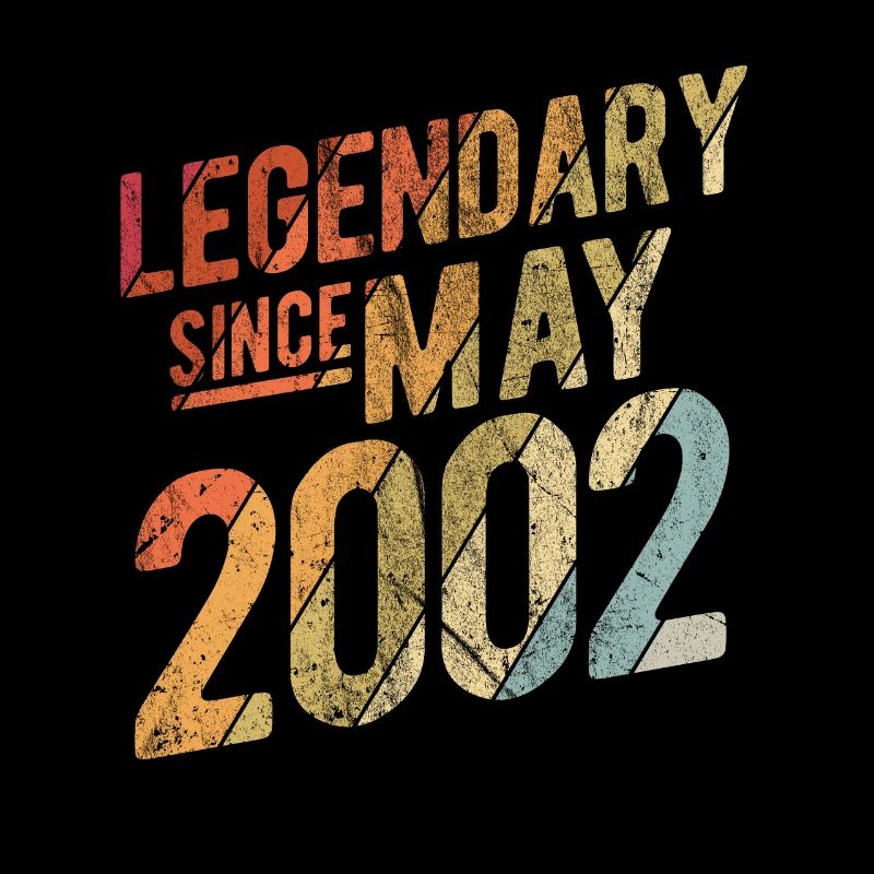 20th Birthday Gift Legendary Since May 2002 20 Yea