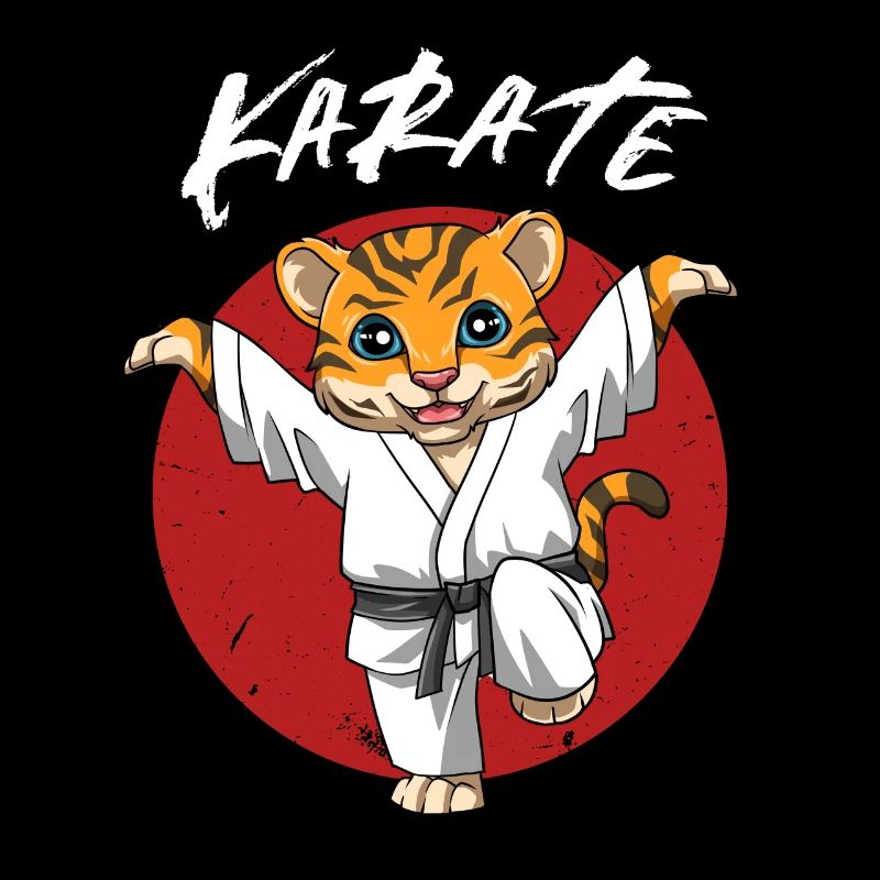 Karate Tiger Crane Kick - Jungen und Mädchen