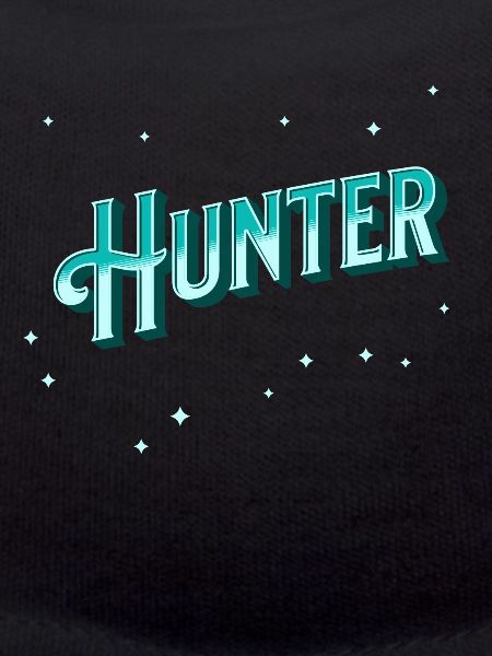 Hunter names personalized