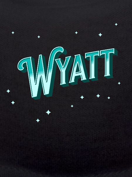 Wyatt name personalized