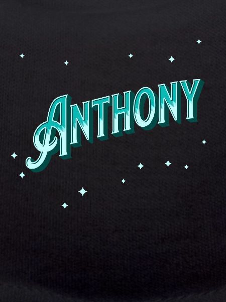 Anthony name personalized