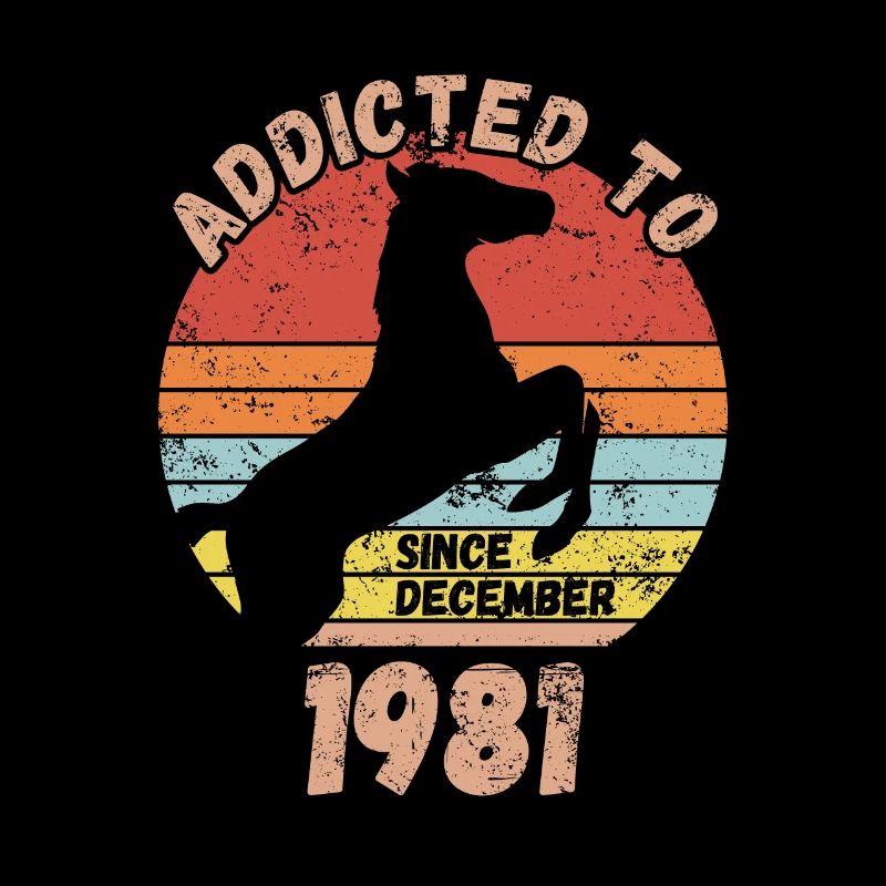 Birthday Horses Riding December 1981