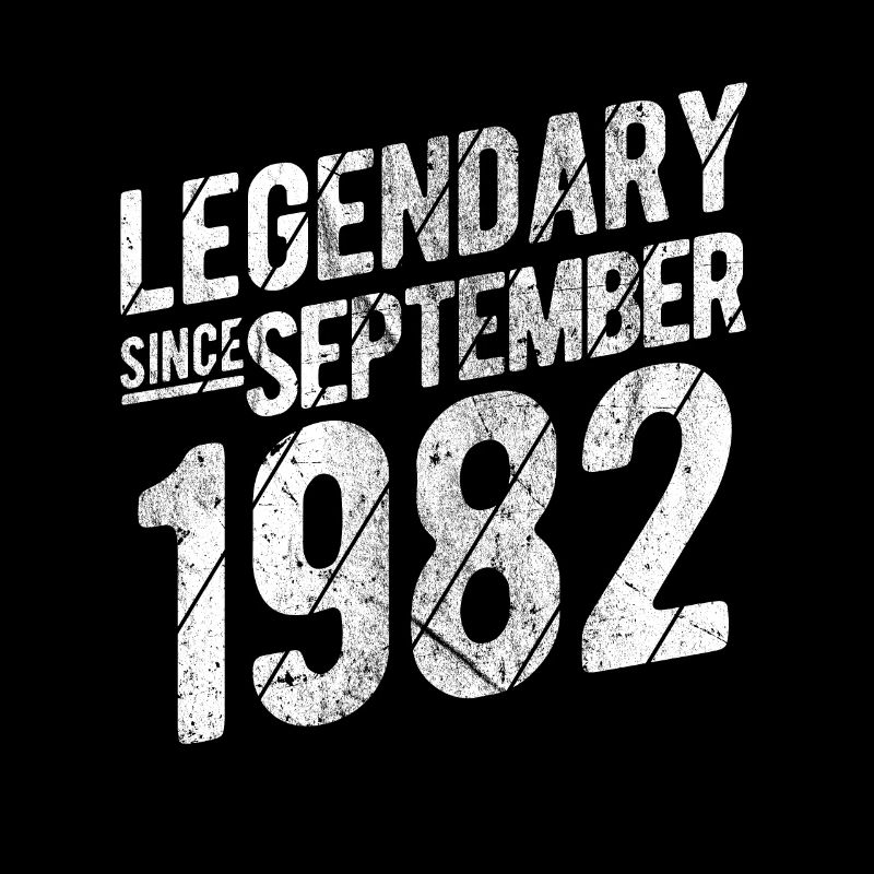 40th Birthday Gift Legendary Since September 1982