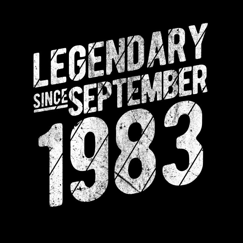 40th Birthday Gift Legendary Since September 1983