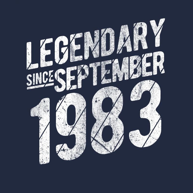 40th Birthday Gift Legendary Since September 1983