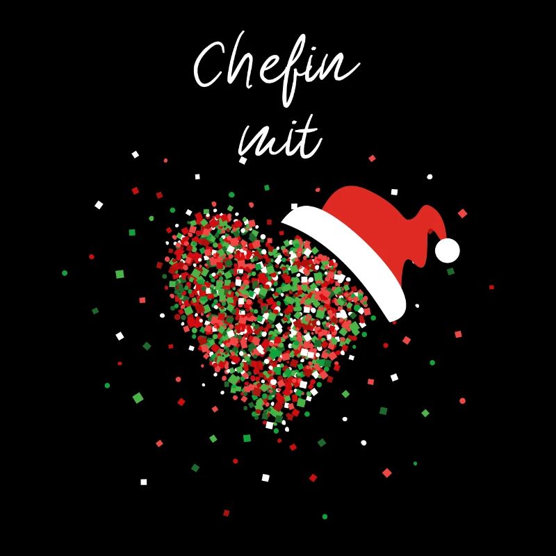 Chefin mit Herz Managerin Weihnachtsoutfit X-Mas