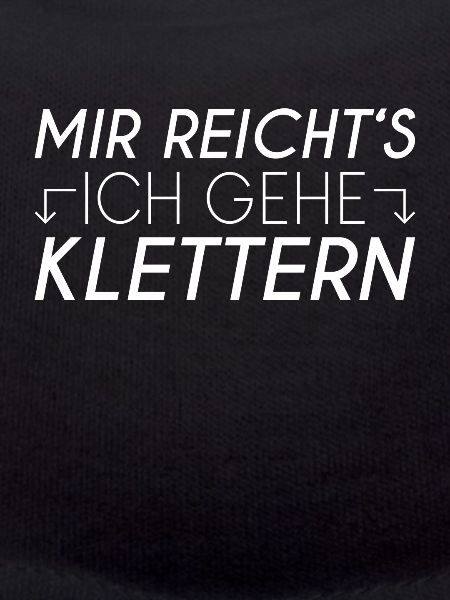 Klettern Spruch