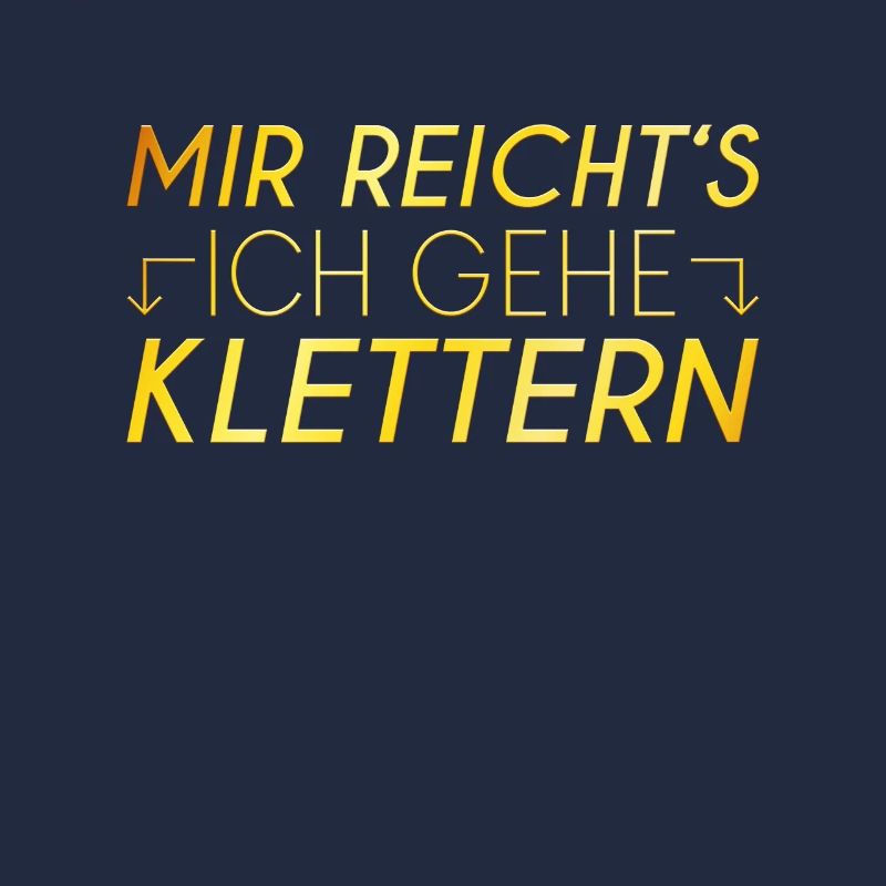 Klettern Spruch