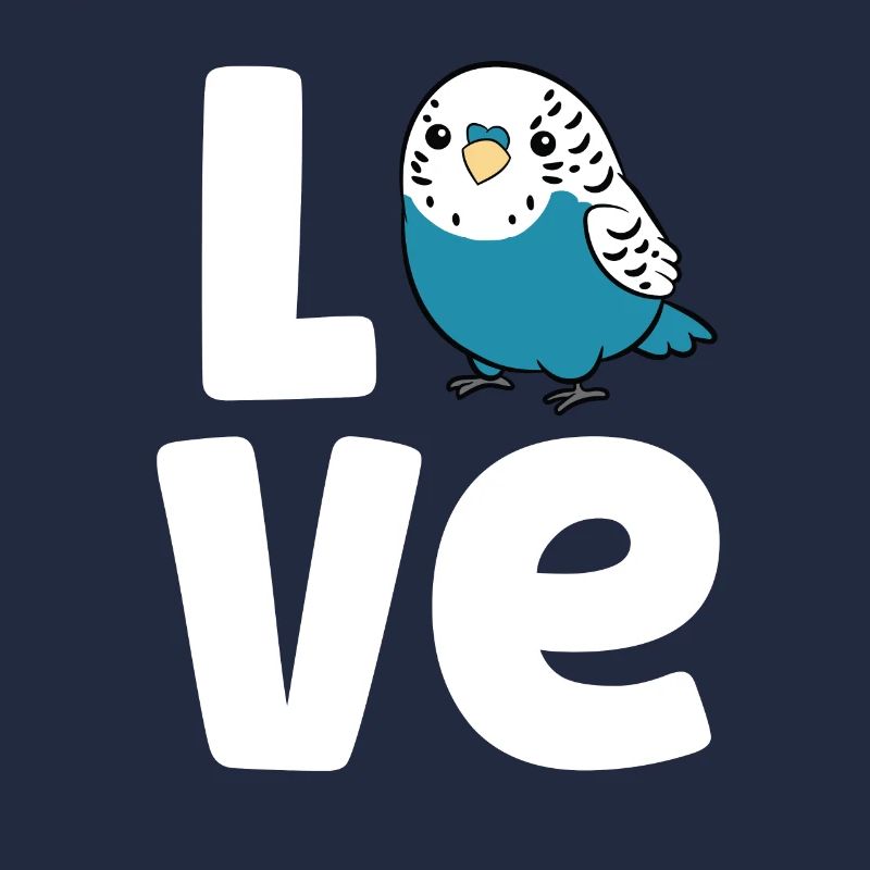 Perruche Oiseau Amour Perruche Mignonne