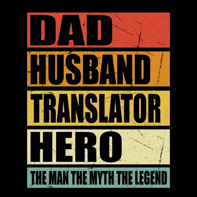 Vater Ehemann Übersetzer Held