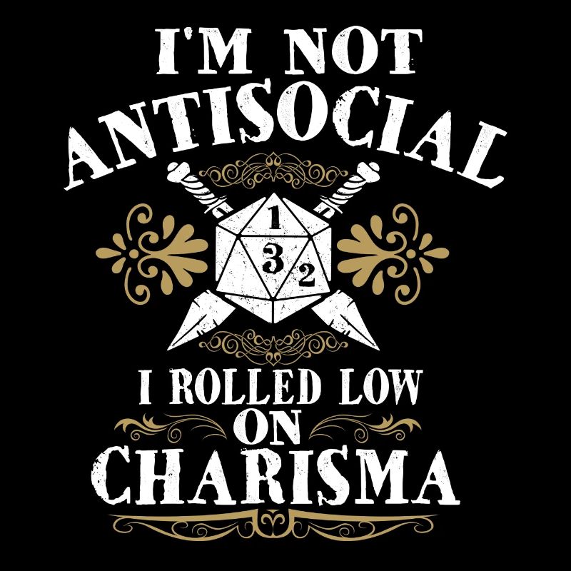 Pas antisocial, j’ai roulé avec un faible charisme