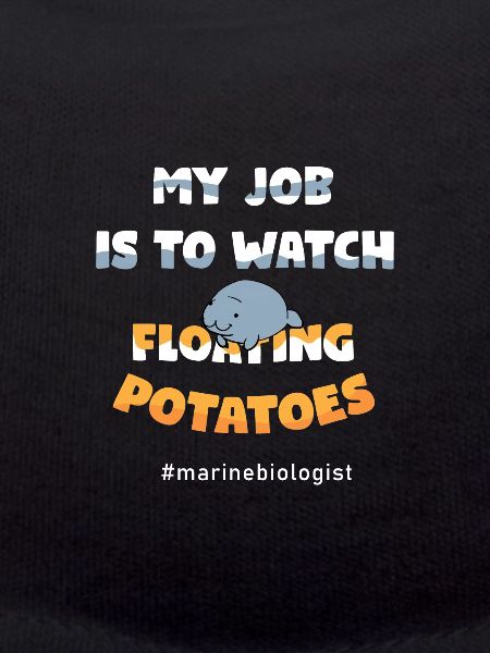 Manatee Manti floaty potatoes