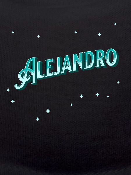 Alejandro name personalized