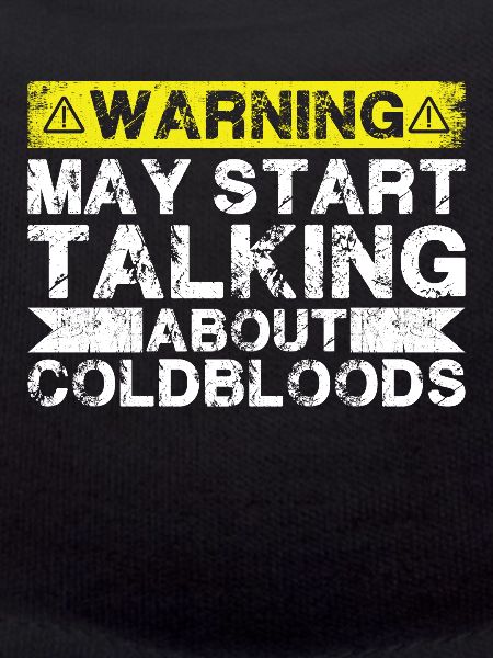 Speaking of cold blood