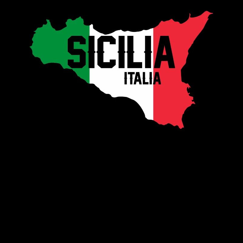 Drapeau de la Sicile Sicile Palerme Italie