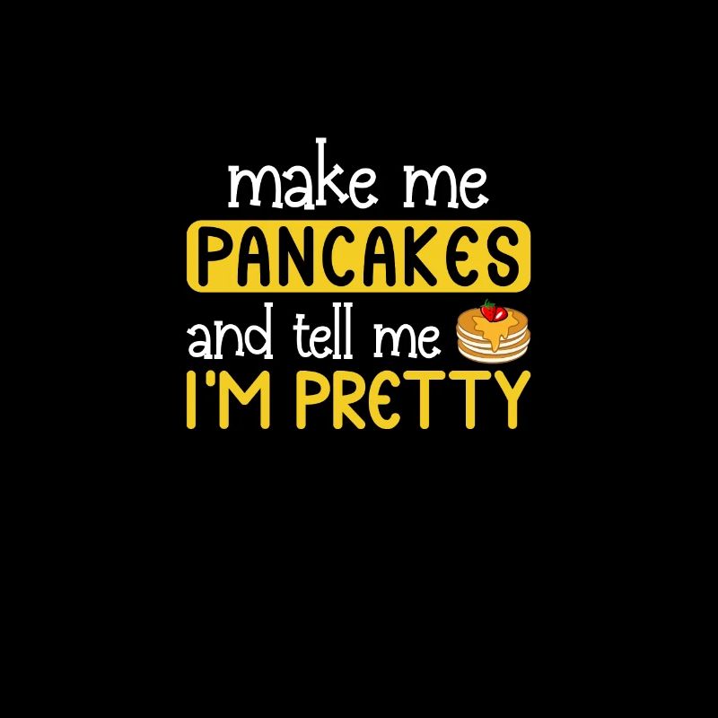 Pancake Lover Gift Pancake Dicton