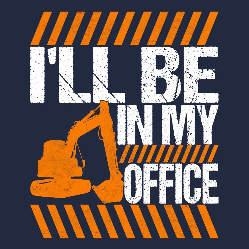 Baustelle Bagger Baggerfahrer