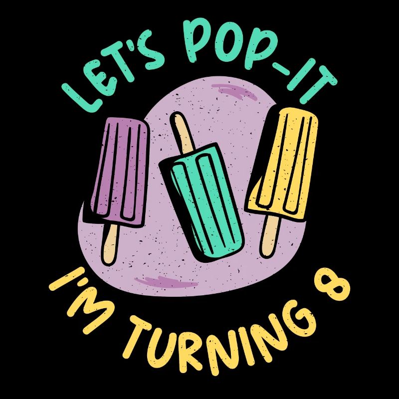 Leave it colorful text with pop art for