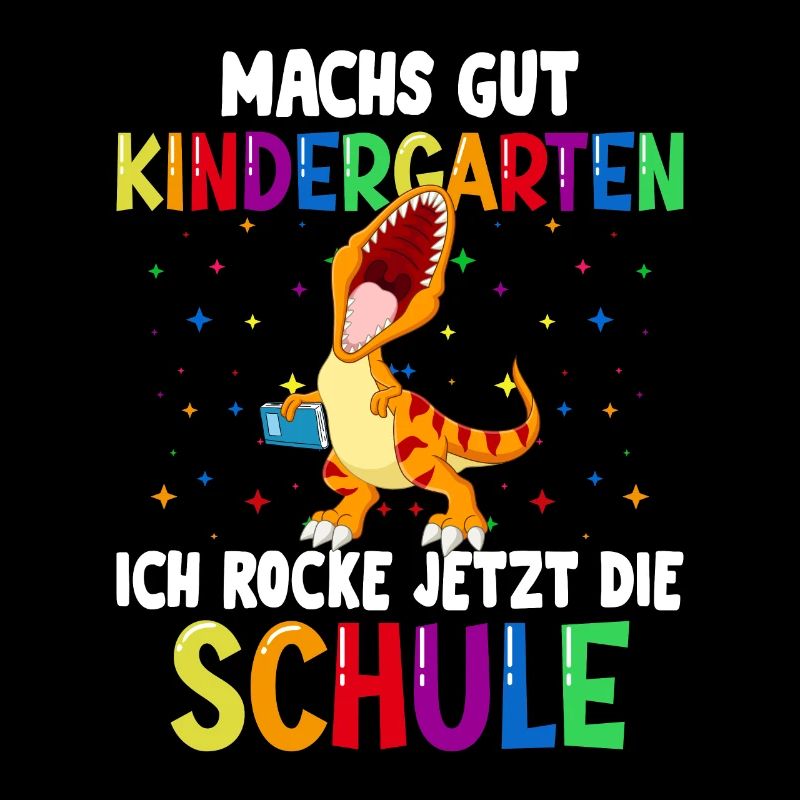 Schulkind Einschulung Dinosaurier Schulstart Schul