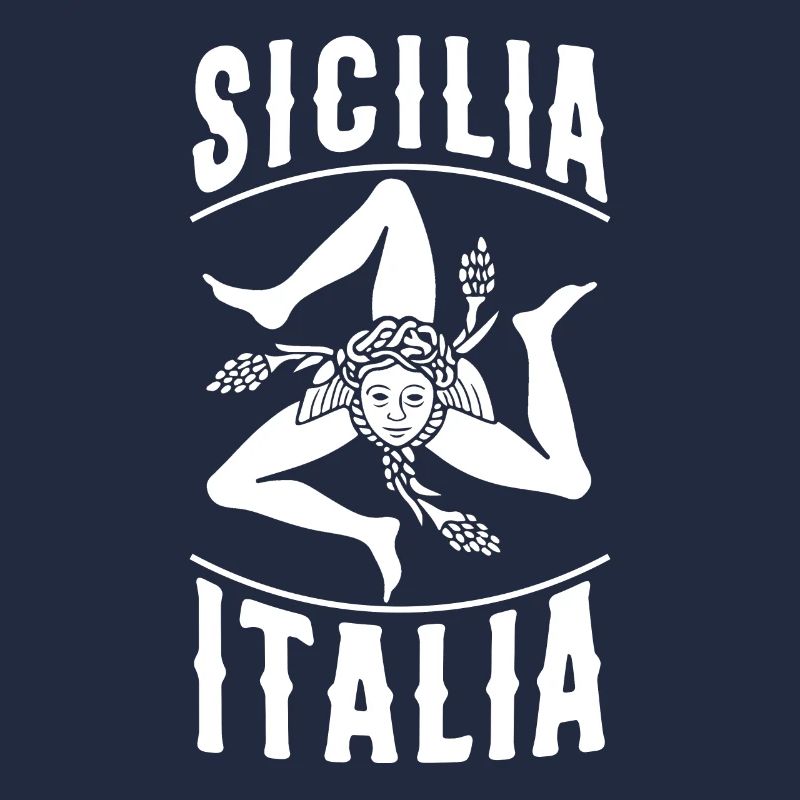 Sicily flag Sicily Palermo Italy