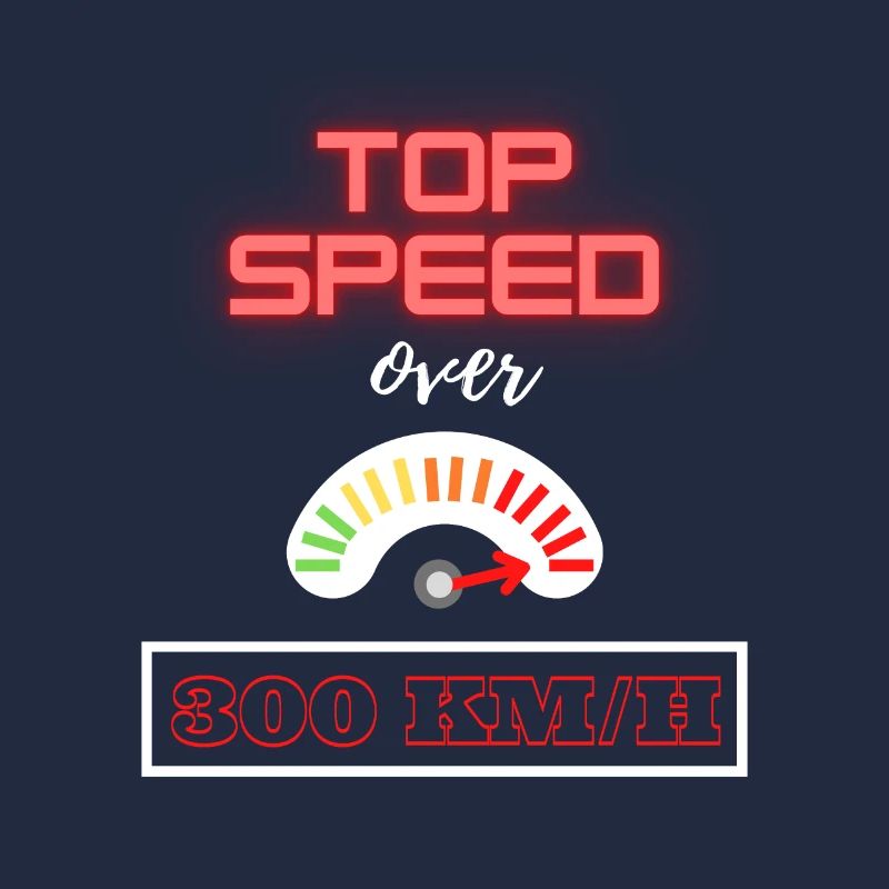 Höchstgeschwindigkeit über 300km/h
