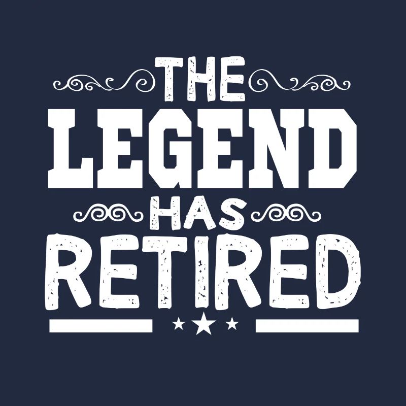 The legend has retired