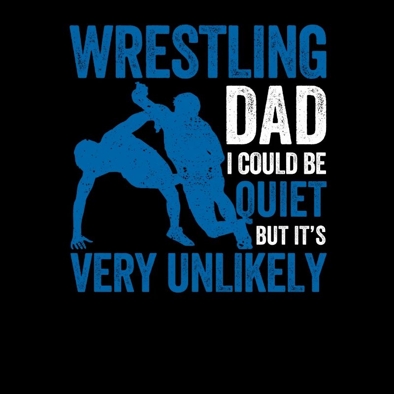 Lustiger Vatertag Wrestler Daddy Wrestle Fan