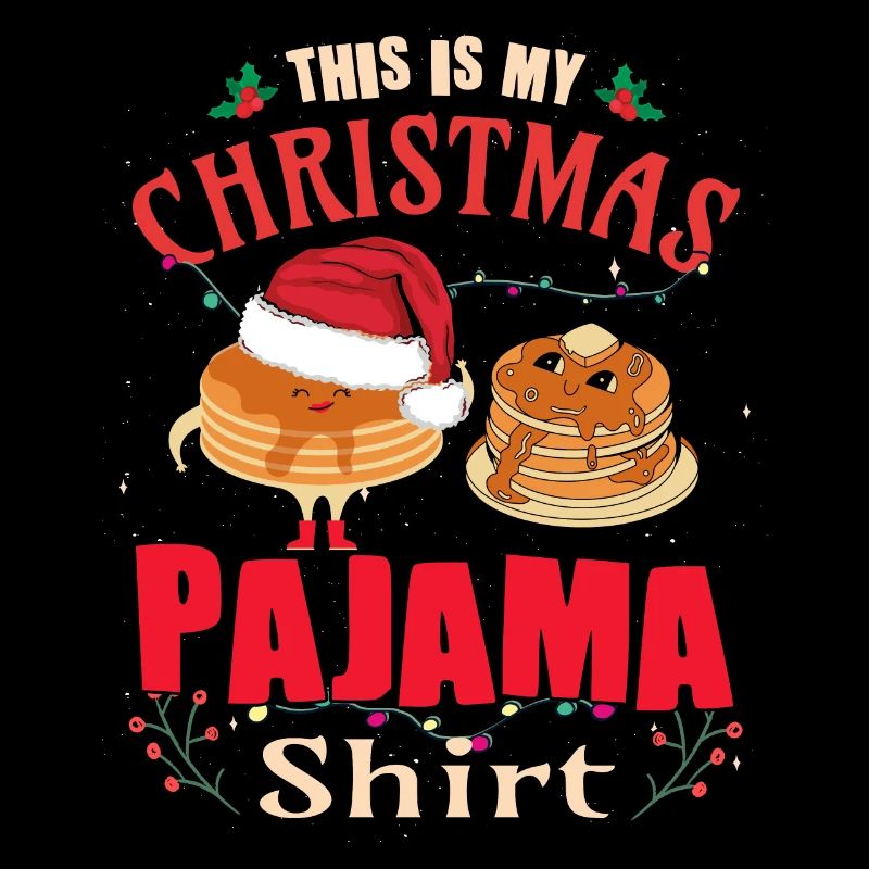 Crêpes de Noël Pyjama de Noël