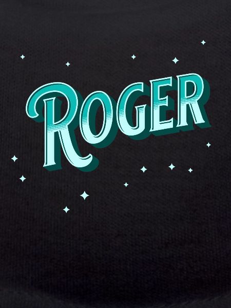 Roger name personalized