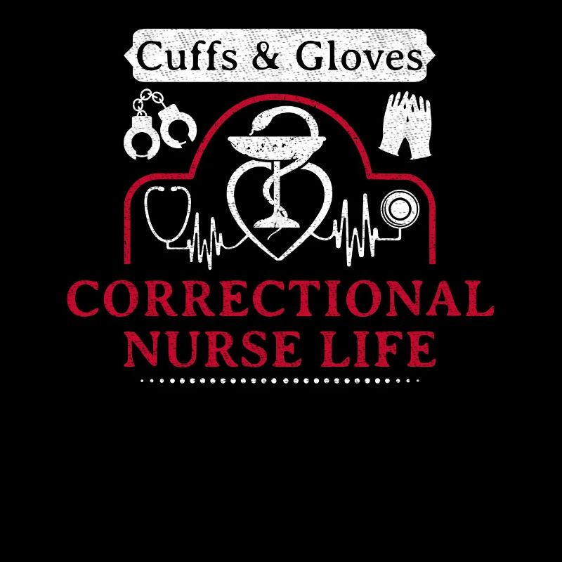 Cuffs & Gants Vie d’infirmière correctionnelle