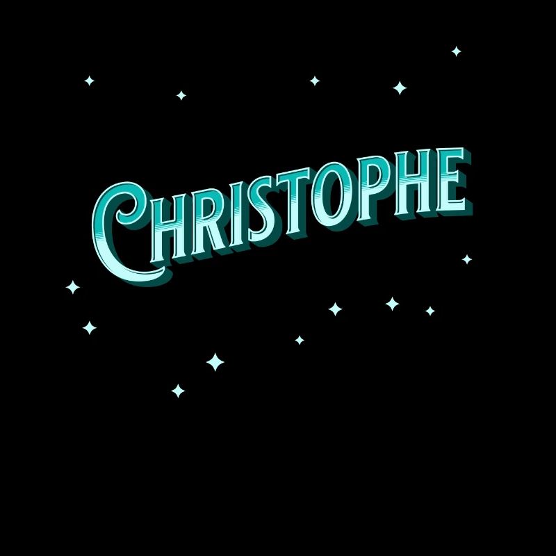 Christophe name personalized