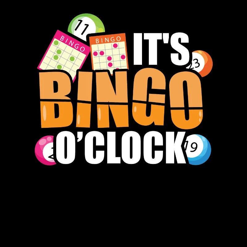 Bingo Caller It's Bingo O Clock Funny Bingo
