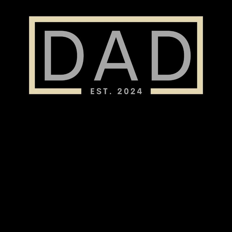 Dad 2024 Werdender Papa Vatertag Vater