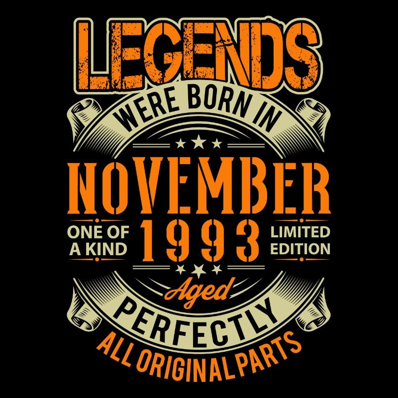 1993 November Birthday Legend