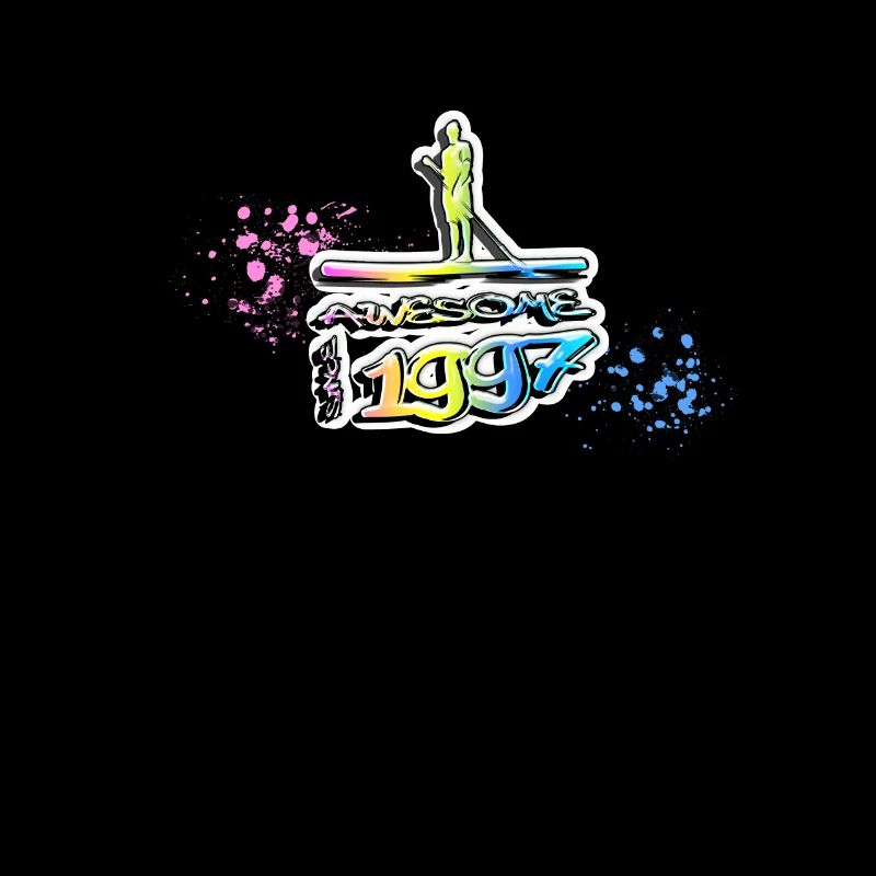 Awesome since 1997, SUP, Paddleboard, Graffiti,