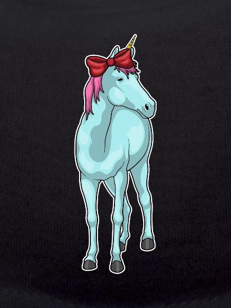 Einhorn Haarschleife