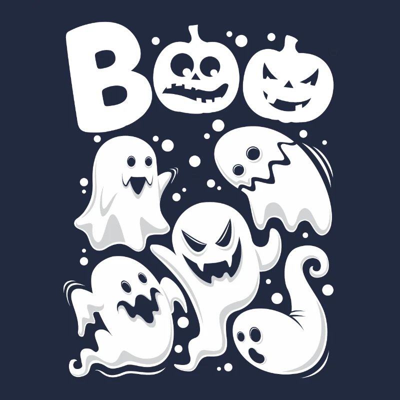 BOO Ghosts Effraie Halloween