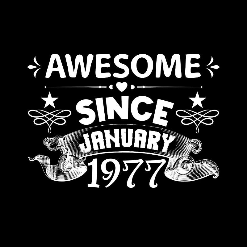January 1977 | Awesome since January 1977