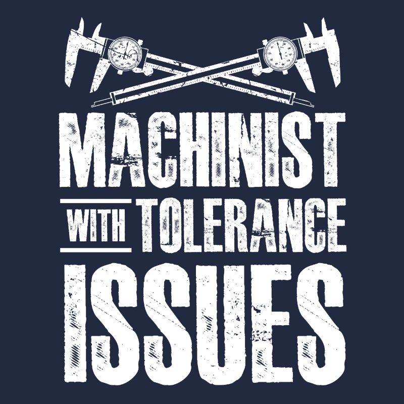 machiniste avec des problèmes de tolérance Conception