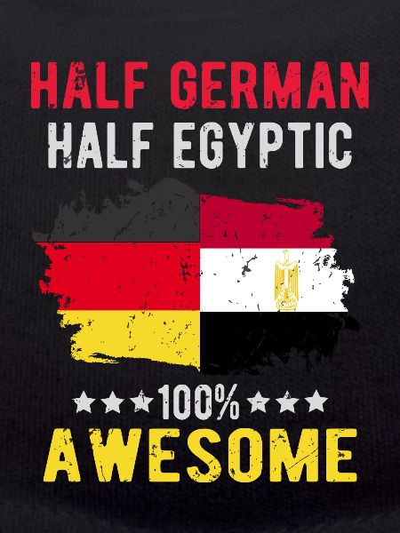 Half German Half Egyptian