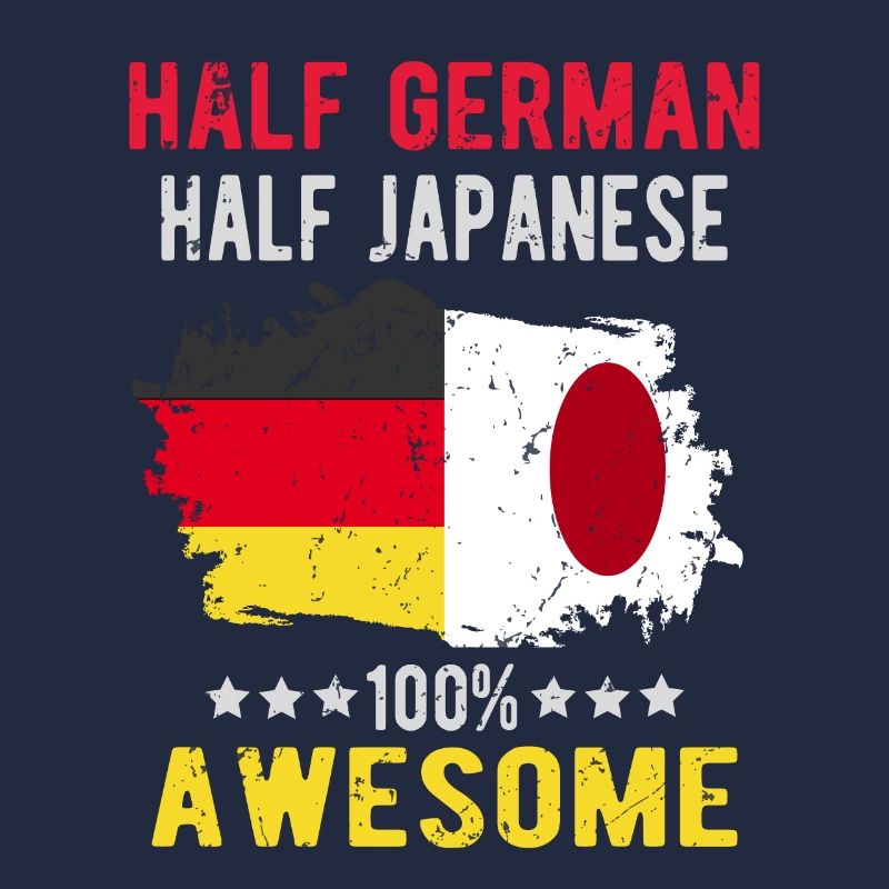 Half German Half Japanese